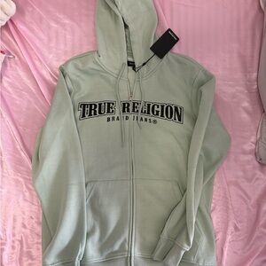 True Religion Mint Green Hoodie